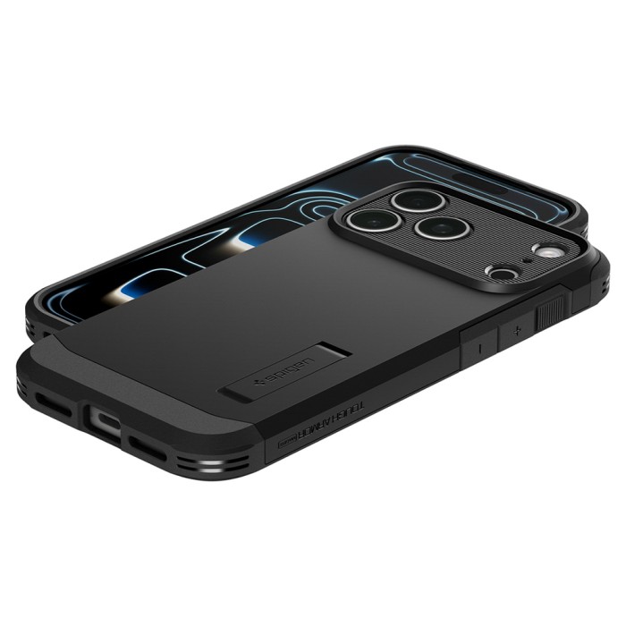 Spigen Tough Armor Case for iPhone 18 Pro Max / 17 Pro Max - Black