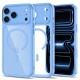 Tech-Protect MagPeak MagSafe CC Case for iPhone 18 Pro / 17 Pro - Clear Blue