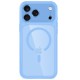 Tech-Protect MagPeak MagSafe CC Case for iPhone 18 Pro / 17 Pro - Clear Blue