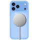 Tech-Protect MagPeak MagSafe CC Case for iPhone 18 Pro / 17 Pro - Clear Blue