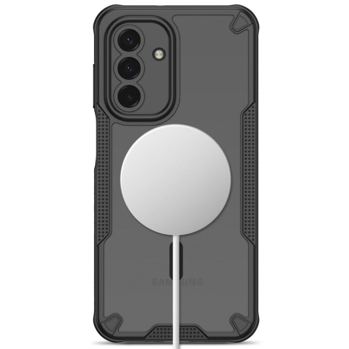 Tech-Protect Rugged Shield MagSafe Case for Samsung Galaxy A17 / A18 / A26 4G / 5G - Matte Black