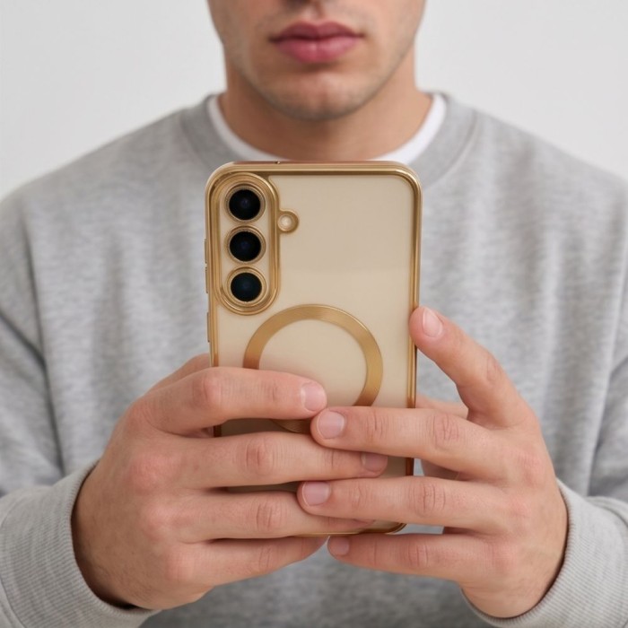 Tech-Protect MagFlex Case for Samsung Galaxy S26 FE - Gold