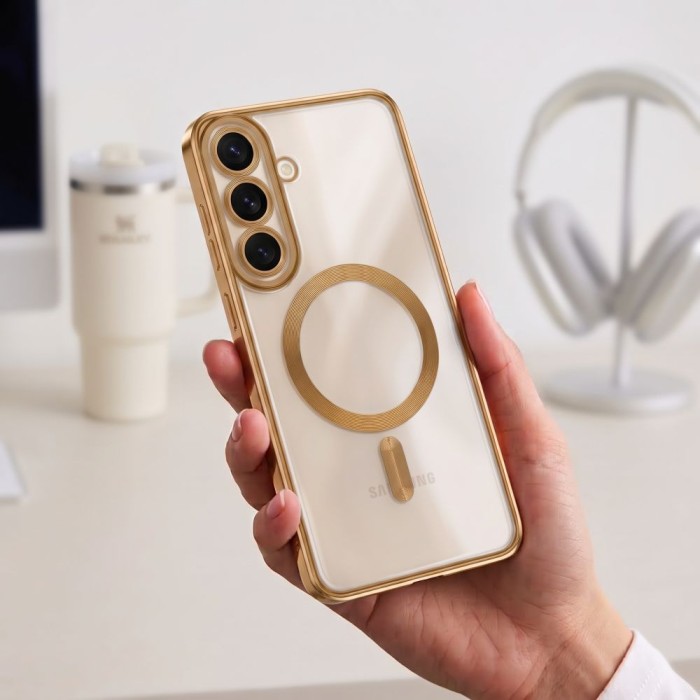Tech-Protect MagFlex Case for Samsung Galaxy S26 FE - Gold
