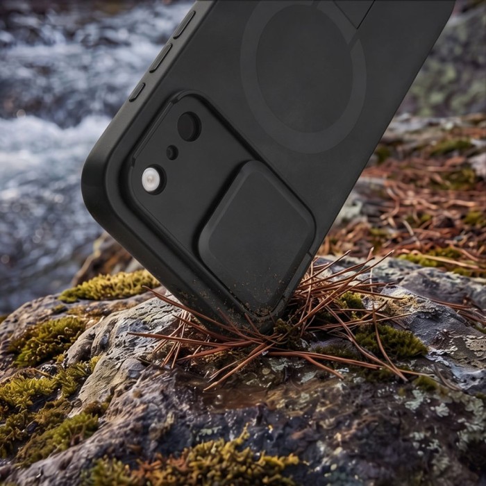 Tech-Protect Kevlar Aura MagSafe Case for iPhone 18 Pro / 17 Pro - Black