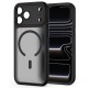 Tech-Protect MagCam MagSafe Case for iPhone 18 Pro / 17 Pro - Matte Black and Red