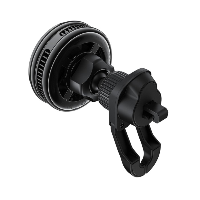 Acefast D66 Magnetic Car Air Vent Mount with Qi2 25W Wireless Charging and Cooling - Black