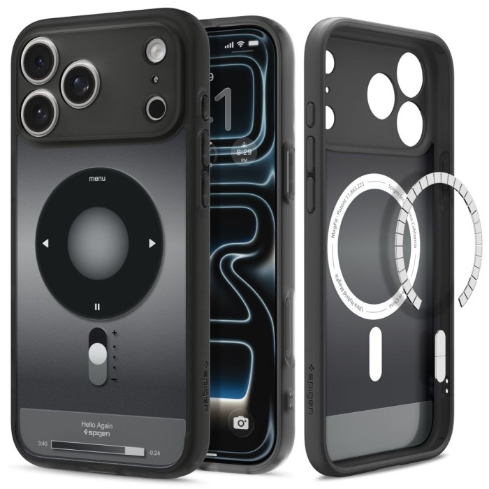 Spigen Ultra Hybrid MagSafe Case for iPhone 18 Pro Max / 17 Pro Max - Black