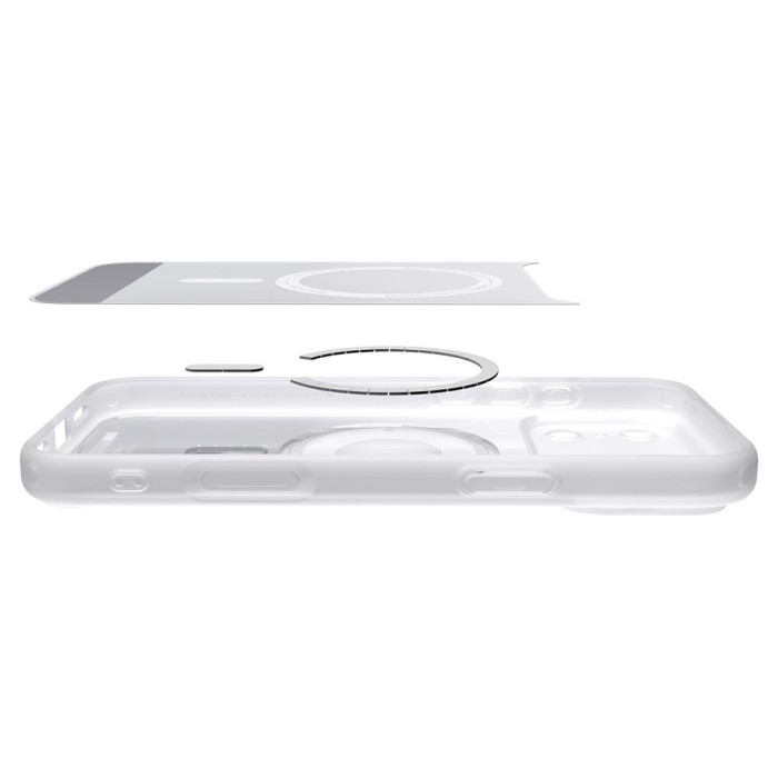Spigen Ultra Hybrid MagSafe case for iPhone 18 Pro Max / 17 Pro Max - silver