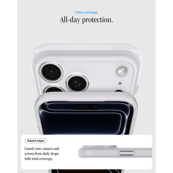 Spigen Ultra Hybrid MagSafe case for iPhone 18 Pro Max / 17 Pro Max - silver