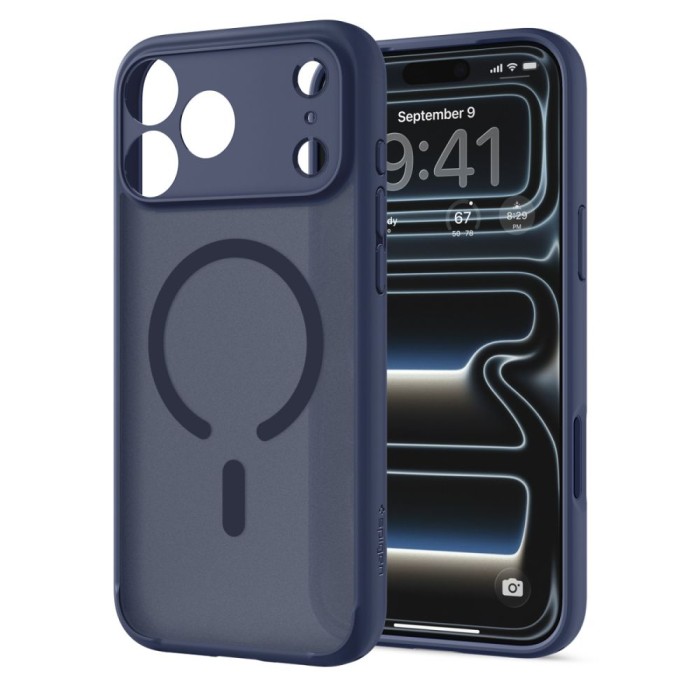 Spigen Ultra Hybrid MagSafe Case for iPhone 18 Pro Max / 17 Pro Max - Dark Blue