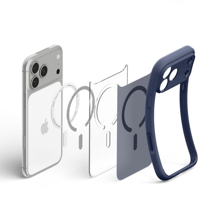 Spigen Ultra Hybrid MagSafe Case for iPhone 18 Pro Max / 17 Pro Max - Dark Blue