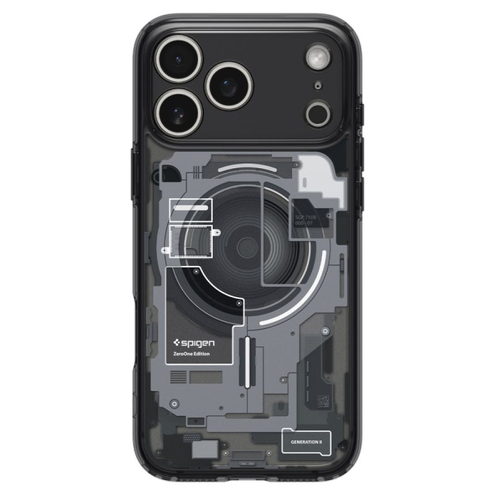 Spigen Ultra Hybrid MagSafe Zero One Case for iPhone 18 Pro Max / 17 Pro Max - Black