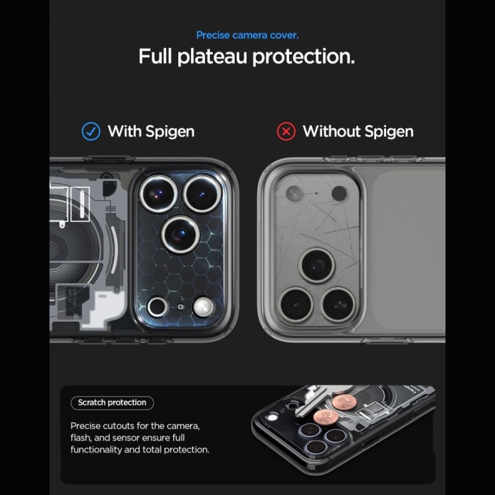 Spigen Ultra Hybrid MagSafe Zero One Case for iPhone 18 Pro Max / 17 Pro Max - Black