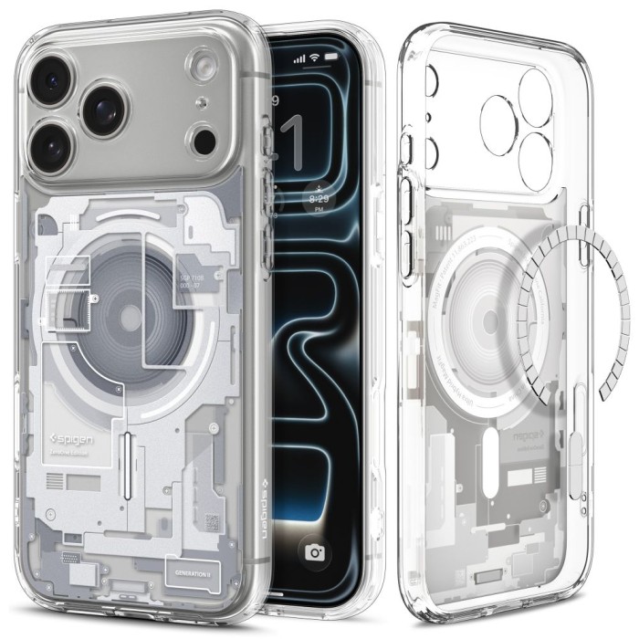 Spigen Ultra Hybrid MagSafe Zero One Case for iPhone 18 Pro Max / 17 Pro Max - White