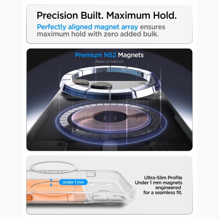 Spigen Ultra Hybrid MagSafe Case for iPhone 18 Pro Max / 17 Pro Max - Orange