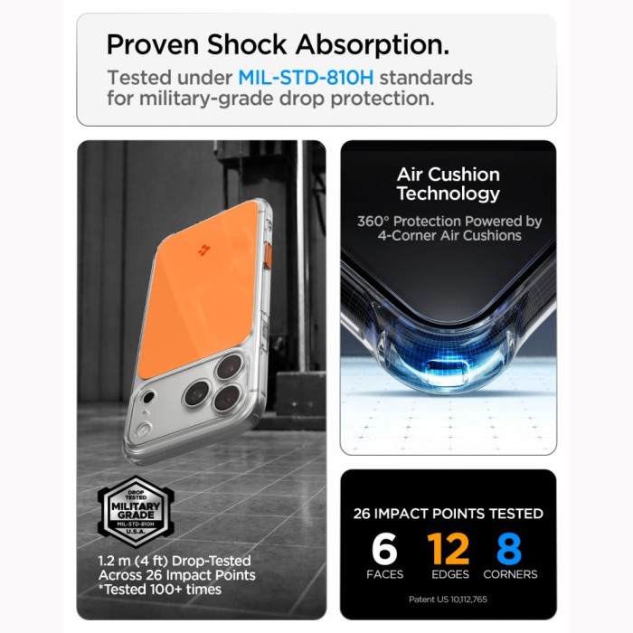 Spigen Ultra Hybrid MagSafe Case for iPhone 18 Pro Max / 17 Pro Max - Orange