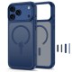 Tech-Protect Magmat Magsafe CC Case for iPhone 18 Pro / 17 Pro - Matte Navy Blue
