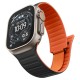 Spigen Athlex Air M Strap for Apple Watch 44/45/46/49 mm - Black and Orange