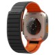 Spigen Athlex Air M Strap for Apple Watch 44/45/46/49 mm - Black and Orange