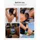 Spigen Athlex Air M Strap for Apple Watch 44/45/46/49 mm - Black and Orange