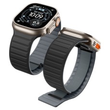 Spigen Athlex Air M Strap for Apple Watch 44 / 45 / 46 / 49 mm - Black and Gray