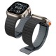 Spigen Athlex Air M Strap for Apple Watch 44 / 45 / 46 / 49 mm - Black and Gray