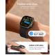 Spigen Athlex Air M Strap for Apple Watch 44 / 45 / 46 / 49 mm - Black and Gray