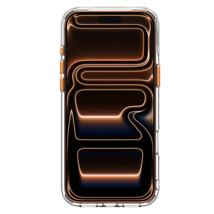 Spigen Ultra Hybrid Optik S MagSafe Case for iPhone 18 Pro Max / 17 Pro Max - Transparent Orange