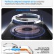 Spigen Ultra Hybrid Optik S MagSafe Case for iPhone 18 Pro / 17 Pro - Transparent Orange