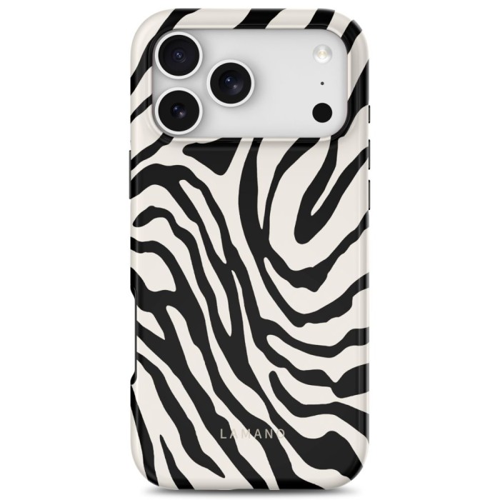 Tech-Protect Lamano MagSafe case for iPhone 18 Pro / 17 Pro - white and black