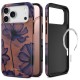 Tech-Protect Lamano MagSafe Case for iPhone 18 Pro Max / 17 Pro Max - Navy Blue/Brown