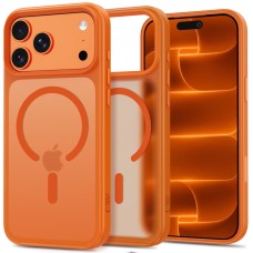 Tech-Protect Magmat Magsafe CC Case for iPhone 18 Pro Max / 17 Pro Max - Matte Orange