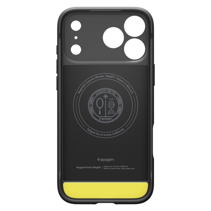 Spigen Rugged Armor MagSafe Case for iPhone 18 Pro Max / 17 Pro Max - Matte Black