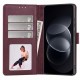 Tech-Protect Wallet case for Xiaomi Redmi Note 17 Pro 5G - burgundy