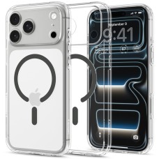 Spigen Ultra Hybrid MagSafe Case for iPhone 18 Pro / 17 Pro - Clear Graphite