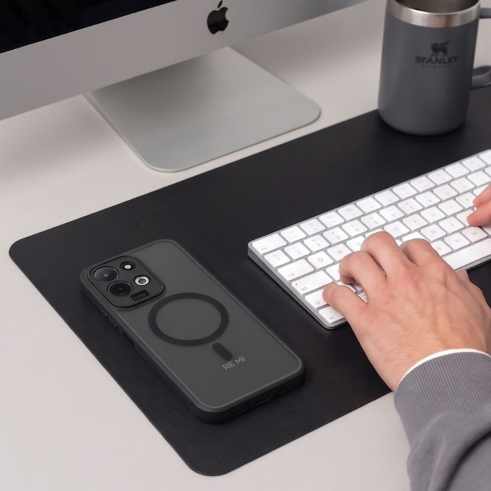 Tech-Protect Magmat MagSafe Case for Xiaomi Redmi 17 4G / 17 5G - Matte Black