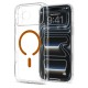 Spigen Ultra Hybrid MagSafe Case for iPhone 18 Pro / 17 Pro - Transparent Orange