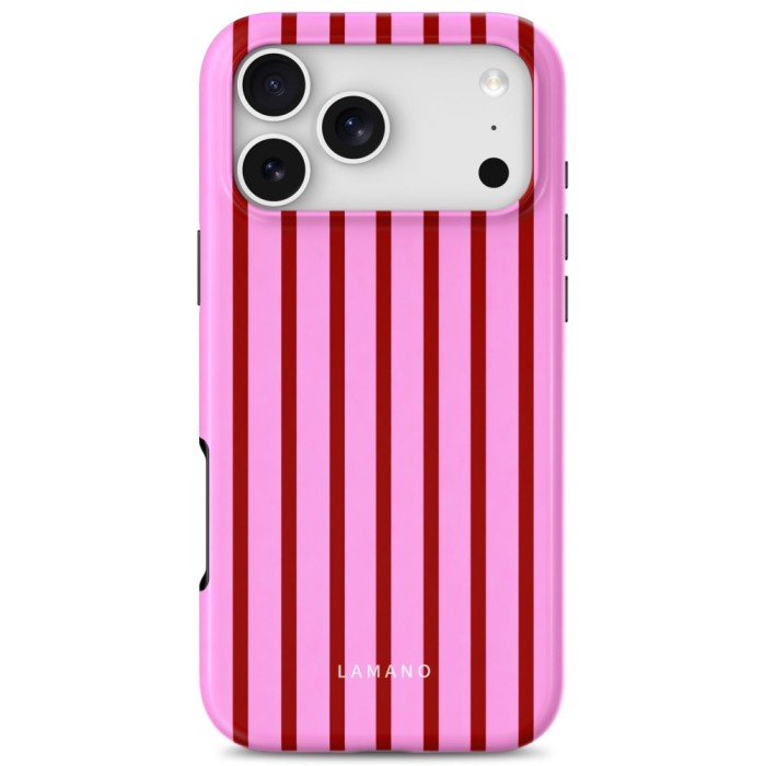 Tech-Protect Lamano MagSafe Case for iPhone 18 Pro / 17 Pro - Pink/Red