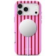 Tech-Protect Lamano MagSafe Case for iPhone 18 Pro / 17 Pro - Pink/Red