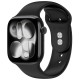 Tech-Protect Silicone Strap for Apple Watch 44 / 45 / 46 / 49 mm - Black