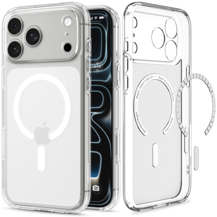 Spigen Ultra Hybrid MagSafe case for iPhone 18 Pro / 17 Pro - frost white