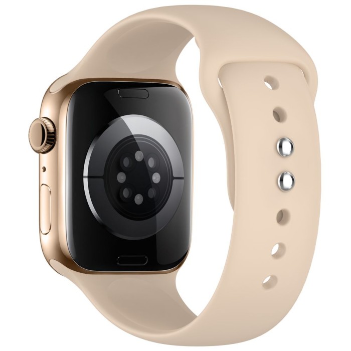 Tech-Protect Silicone Strap for Apple Watch 44 / 45 / 46 / 49 mm - Beige