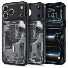 Spigen Ultra Hybrid MagSafe Zero One Case for iPhone 18 Pro / 17 Pro - Black