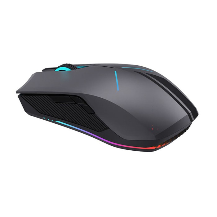 Machenike M721 Wireless Gaming Mouse 10000 DPI with RGB Backlight - Black