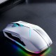 Machenike M721 Wireless Gaming Mouse 10000 DPI with RGB Backlight - White