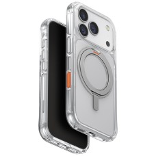 Uniq Swivix 360 Rotating Kickstand Case for iPhone 17 Pro - Transparent