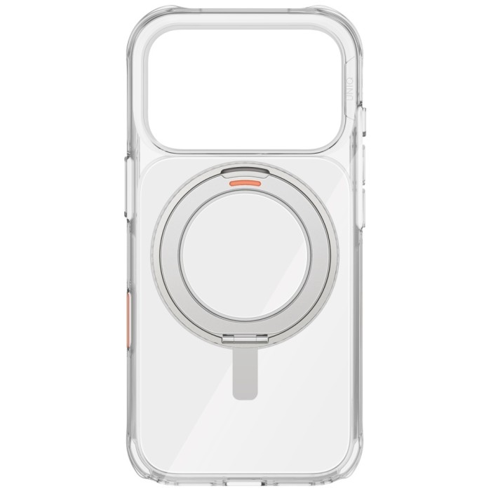 Uniq Swivix 360 Rotating Kickstand Case for iPhone 17 Pro - Transparent