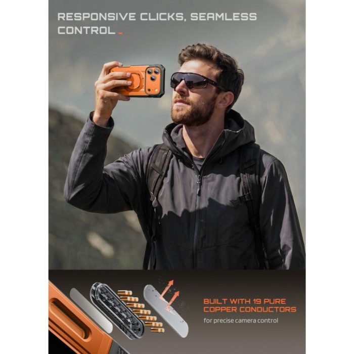 Supcase Grip Pro Mag MagSafe Case for iPhone 18 Pro Max / 17 Pro Max - Orange