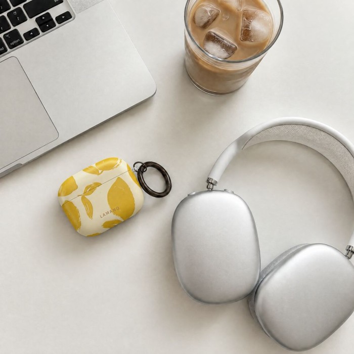 Lamano Tech-Protect Case for AirPods Pro 3 - Yellow and White