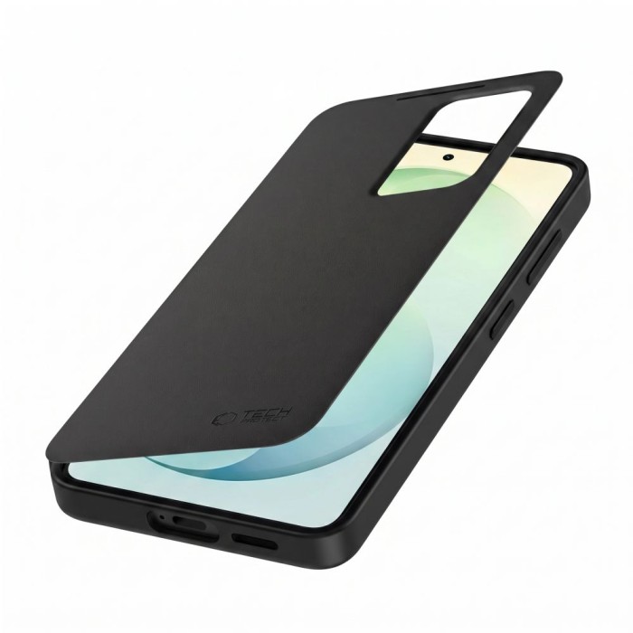 Tech-Protect Smart Wallet Case for Samsung Galaxy S26 FE - Matte Black